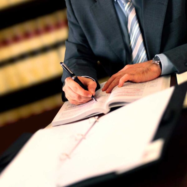 An attorney develops an estate plan